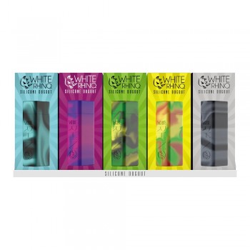 White Rhino Silicone Dugout - Original - 20ct Display [DO2001]